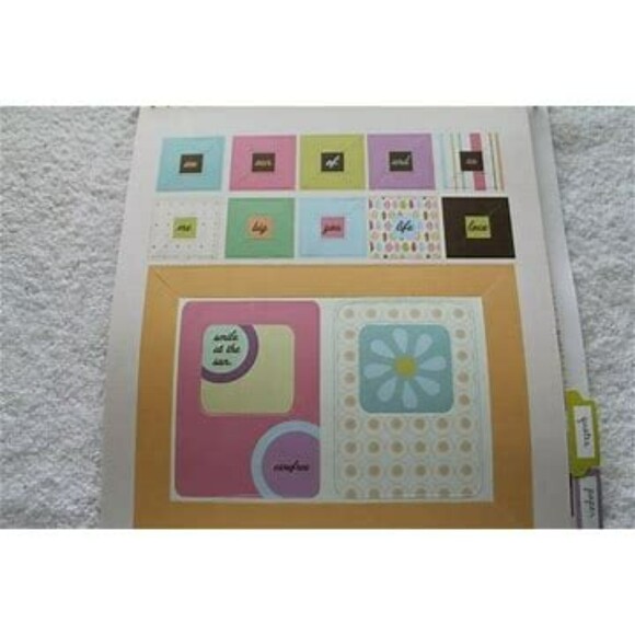 Creating Keepsakes ALL IN ONE 8 x 8 scrapbook kit-Flowers, Garden, Happiness B49 - Picture 3 of 6